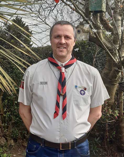 Brian Thornhill.'-'.Scout Leader